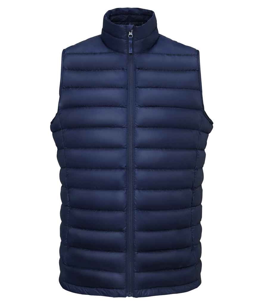 SOLS 02889 SOL'S Wilson Lightweight Padded Bodywarmer in French Navy