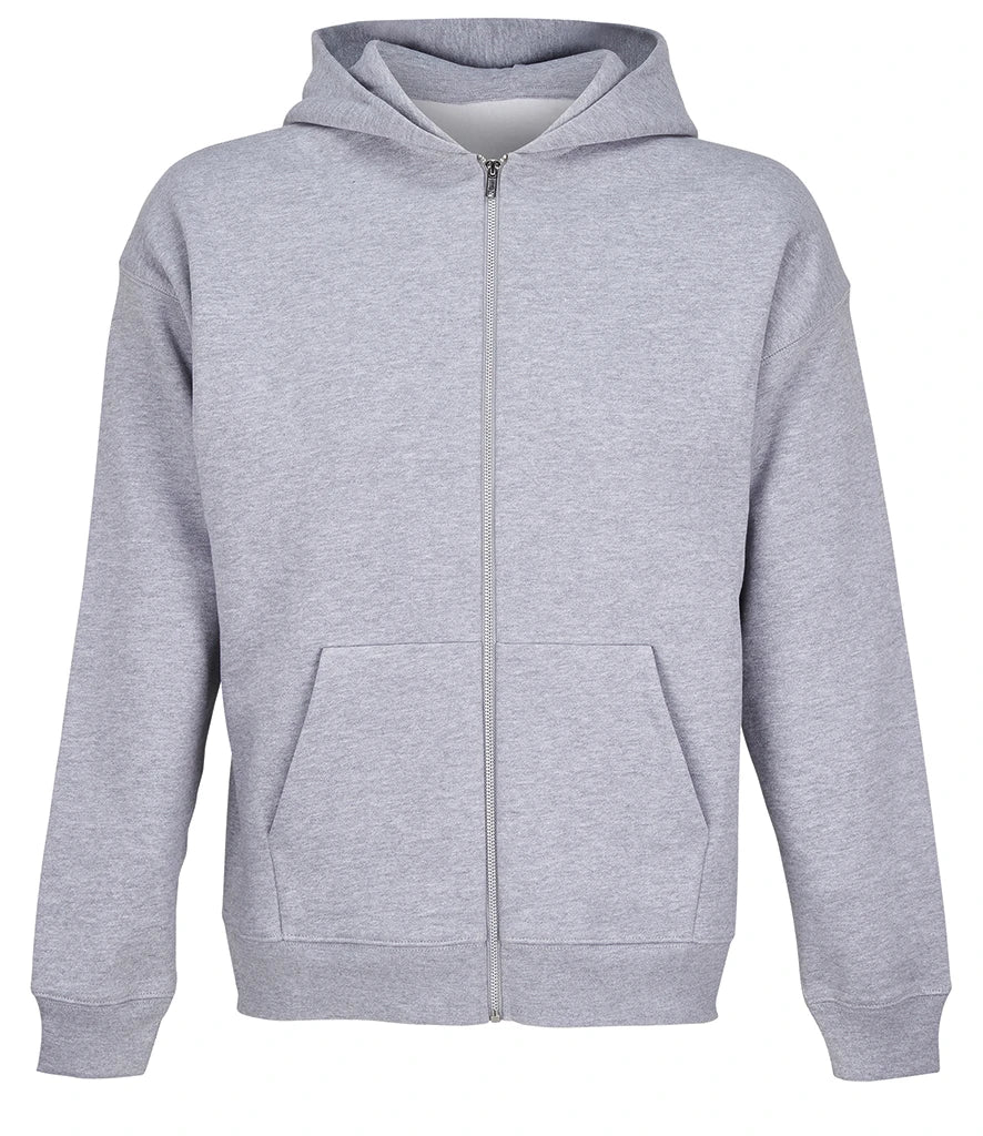 SOLS 04818 Jelo Zipped Hoodie in Grey Marl