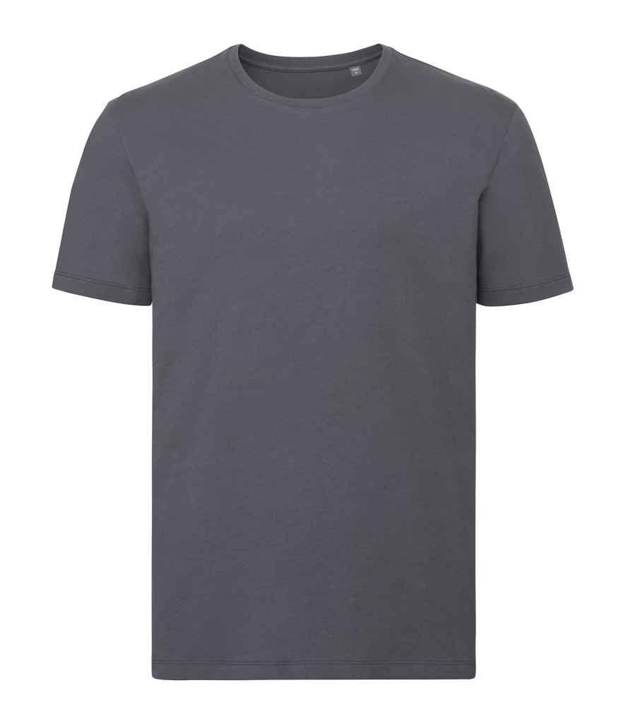 Russell Athletic 108M Pure Organic T-Shirt in Convoy Grey