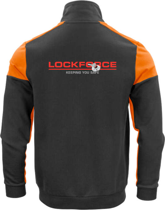 Lockforce Mens Full Zip Sweatshirt