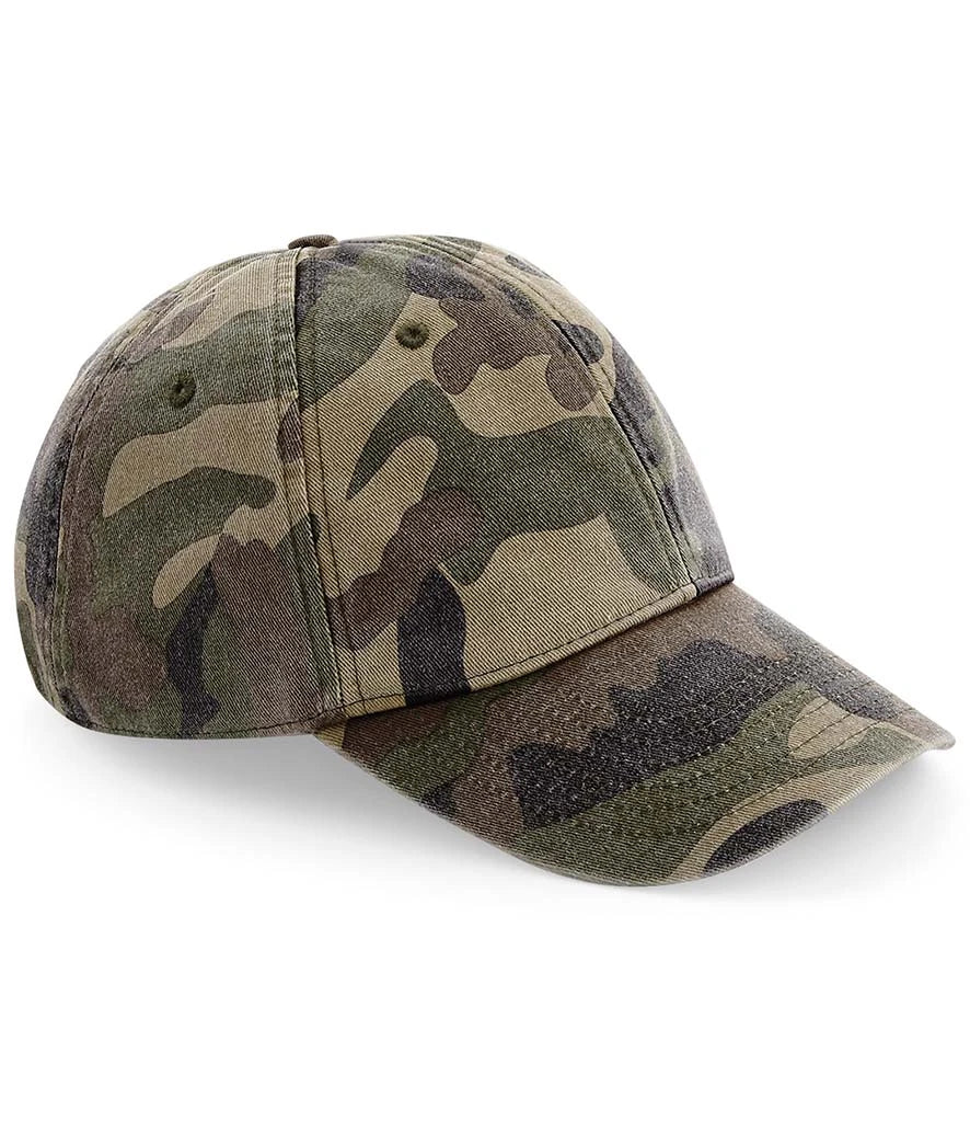 Beechfield BB655 Vintage Jungle Camo front