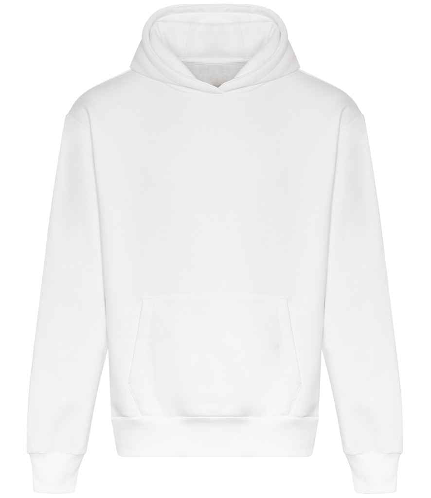 Just Hoods JH120 Signature Heavyweight Hoodie in Arctic White