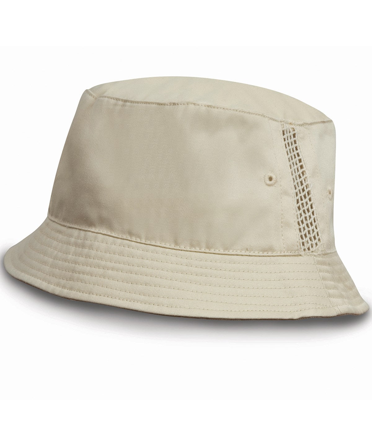 Result RC045X bucket hat side mesh panel detail