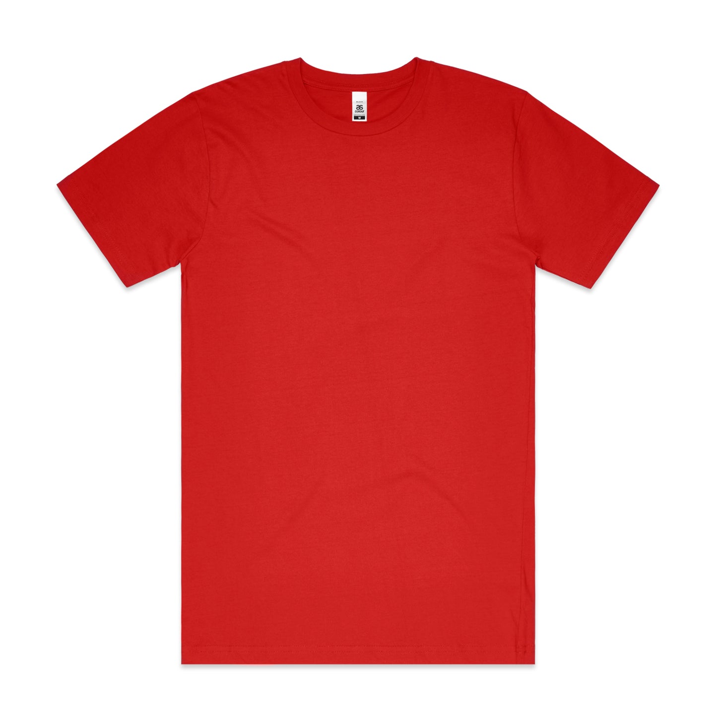 AS Colour 5050 Block Tubular Tee Red