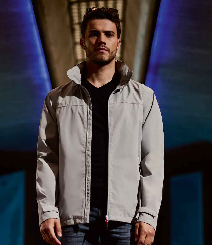 Regatta RG374 Ascender Shell Jacket in Mineral Grey/Black