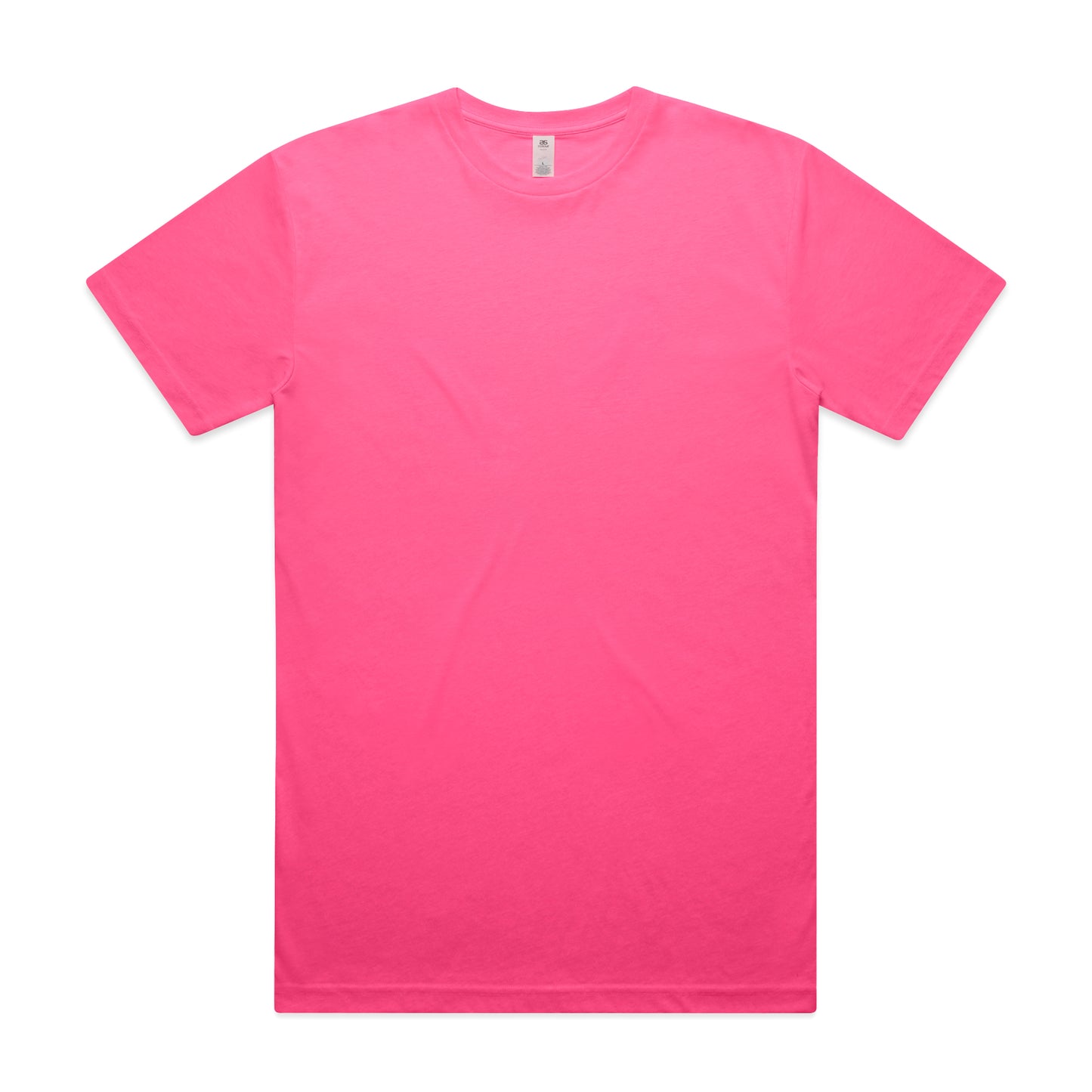 AS Colour 5050F Block Safety Tee Safety Pink