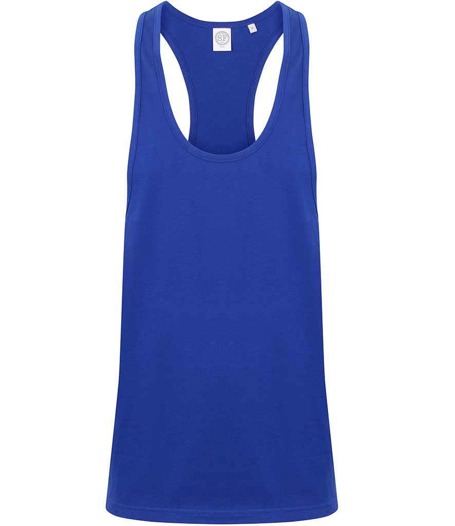 SF Clothing SF236 Muscle Vest in Royal Blue