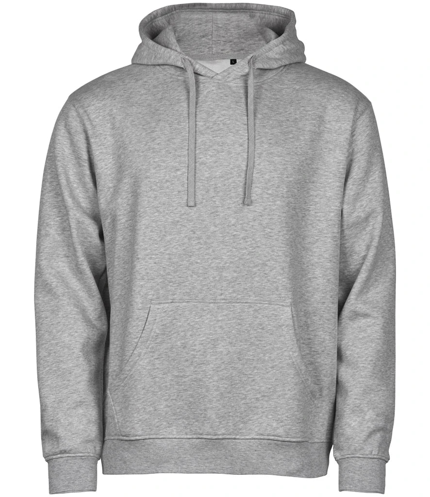 Tee Jays T5102 Power Organic Hoodie in Heather Grey