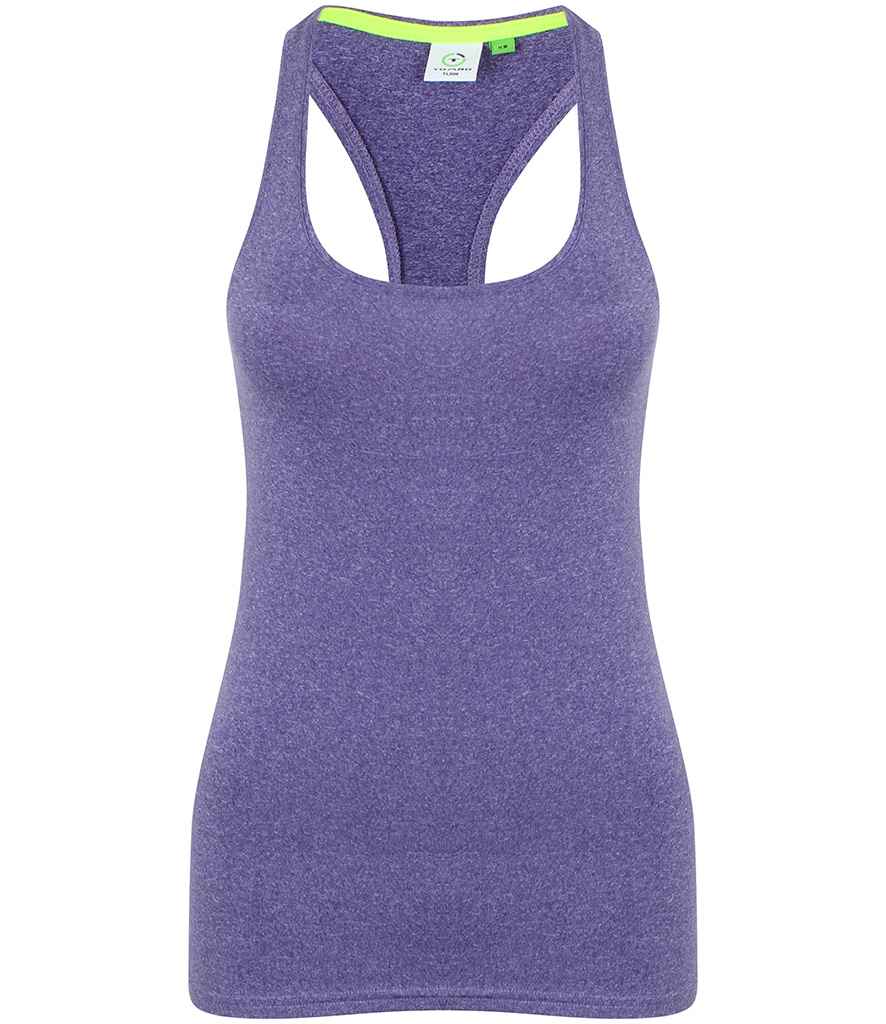 Tombo TL506 Ladies Racer Back Vest in Purple Marl
