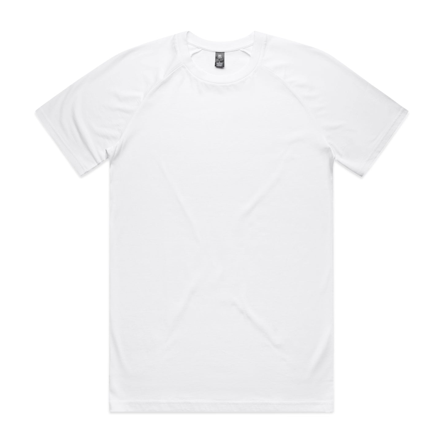 AS Colour 5001R Staple Raglan Tee White