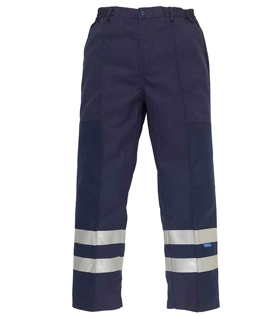Yoko YK302 Reflective Poly/Cotton Ballistic Trousers