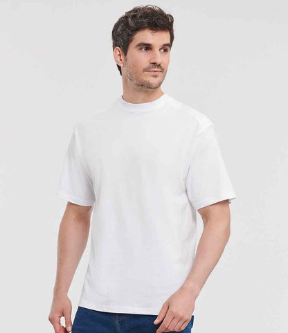 Russell Athletic 010M Heavyweight T-Shirt in White