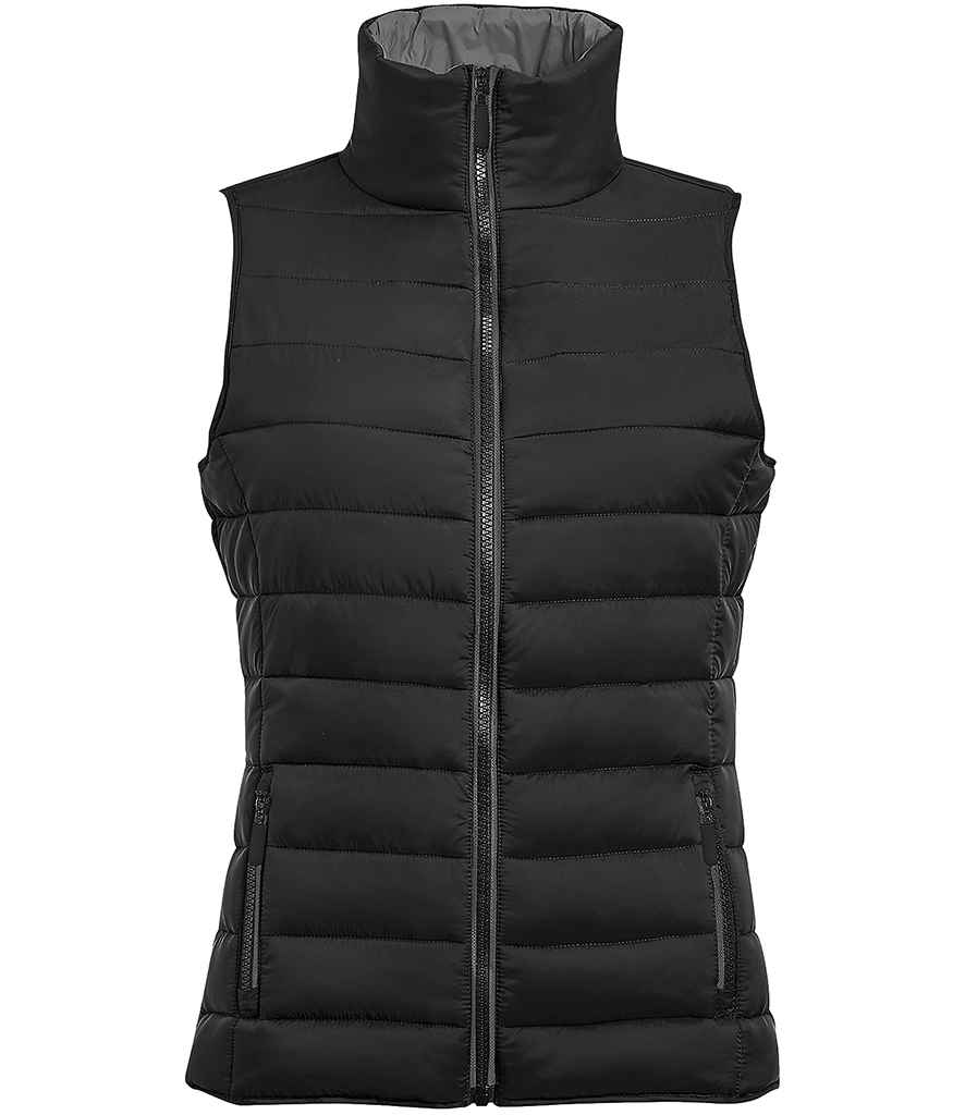SOLS 01437 SOL'S Ladies Wave Bodywarmer in Black