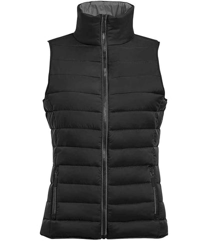 SOLS 01437 SOL'S Ladies Wave Bodywarmer in Black