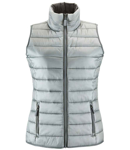 SOLS 01437 SOL'S Ladies Wave Bodywarmer in Metal Grey