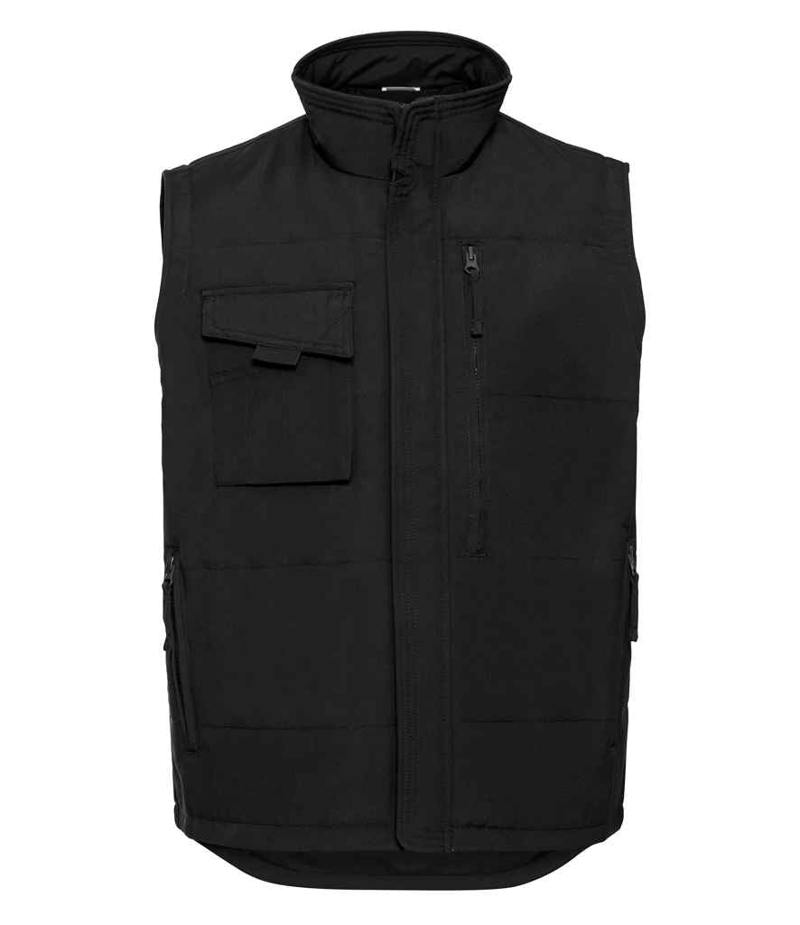 Russell Athletic 014M Russell Athletic Gilet in Black
