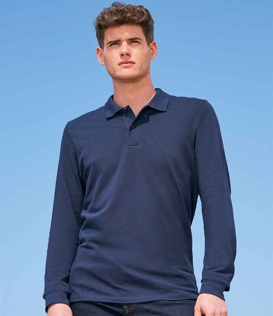 SOLS 02087 SOL'S Perfect Long Sleeve Piqué Polo Shirt