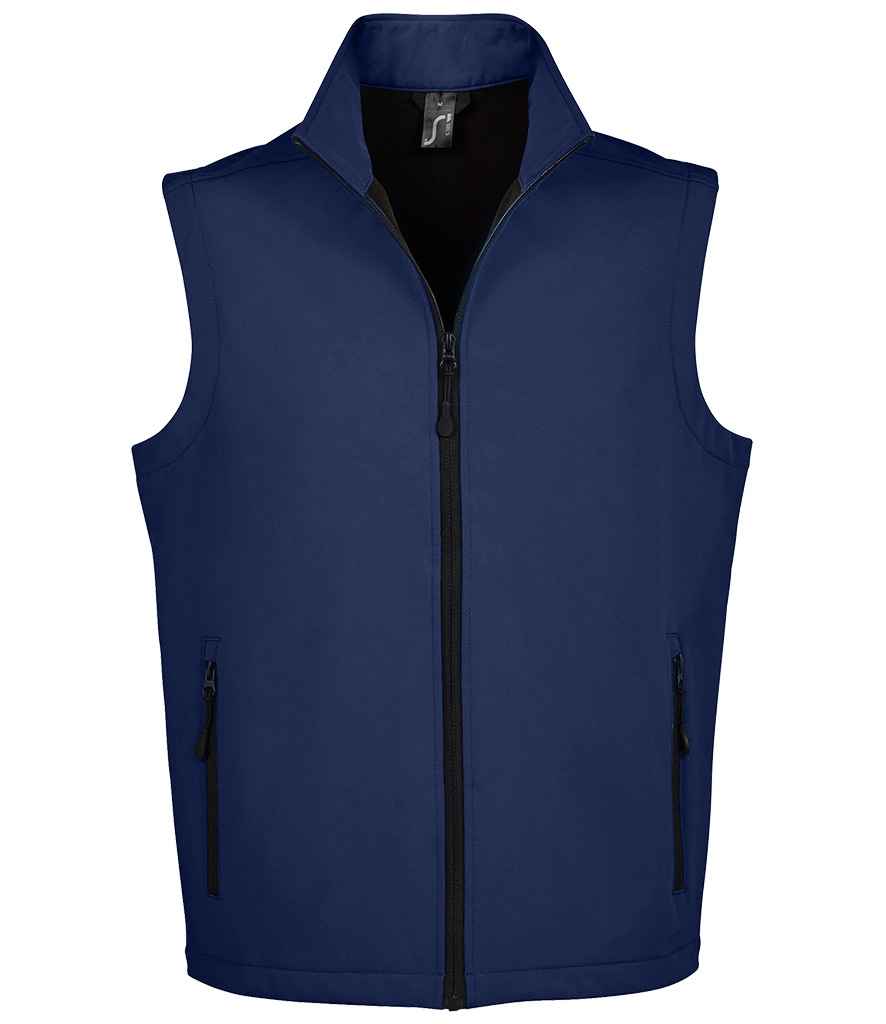 SOLS 02887 SOL'S Race Soft Shell Bodywarmer in French Navy