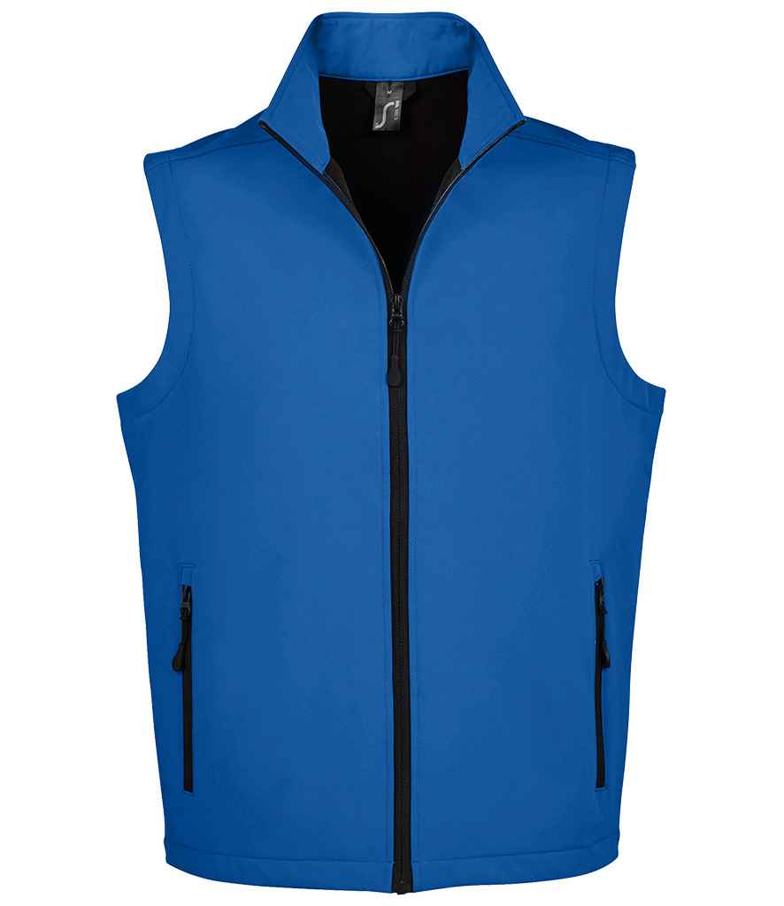 SOLS 02887 SOL'S Race Soft Shell Bodywarmer in Royal Blue