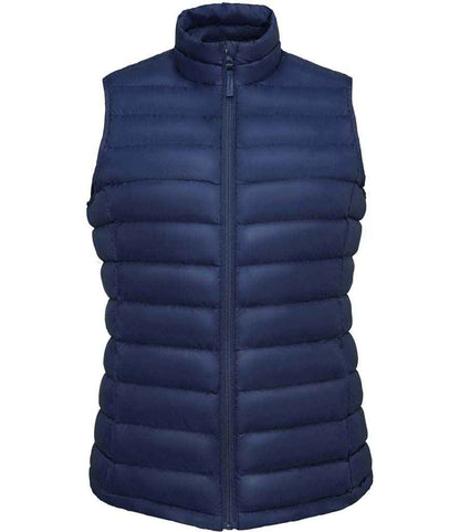 SOLS 02890 SOL'S Ladies Wilson Lightweight Padded Bodywarmer in French Navy