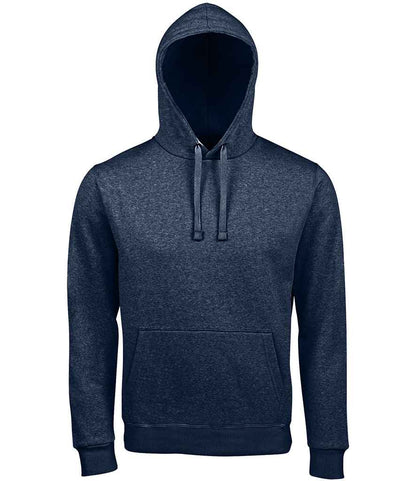 SOLS 02991 Spencer Hooded Sweatshirt in Heather Denim