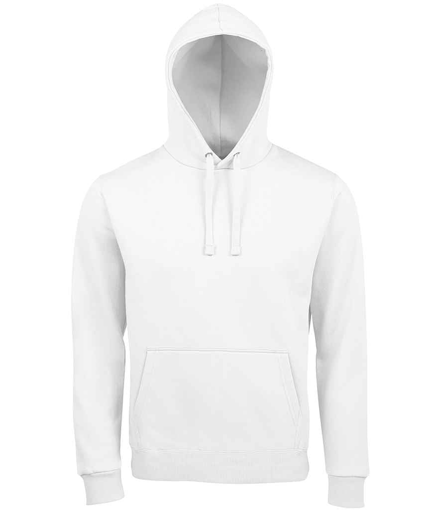 SOLS 02991 Spencer Hooded Sweatshirt in White