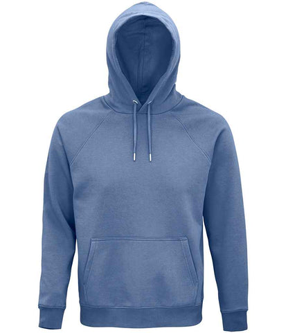 SOLS 03568 Stellar Organic Hoodie in Blue