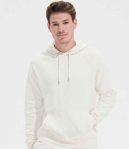 SOLS 03568 Stellar Organic Hoodie in Off White