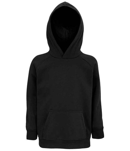 SOLS 03576 Kids Stellar Organic Hoodie in Black