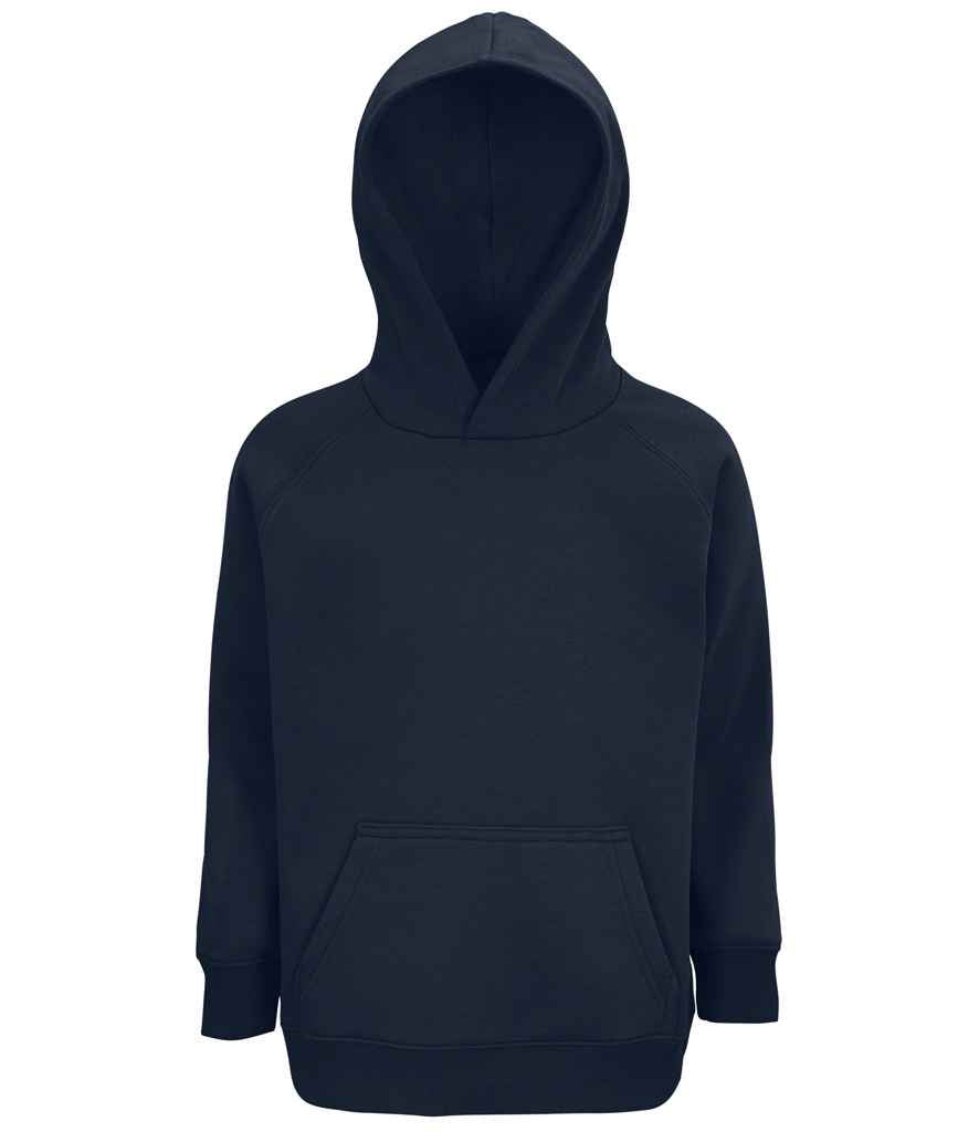 SOLS 03576 Kids Stellar Organic Hoodie in French Navy