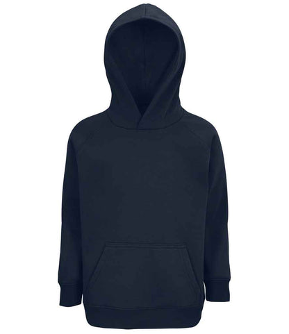 SOLS 03576 Kids Stellar Organic Hoodie in French Navy