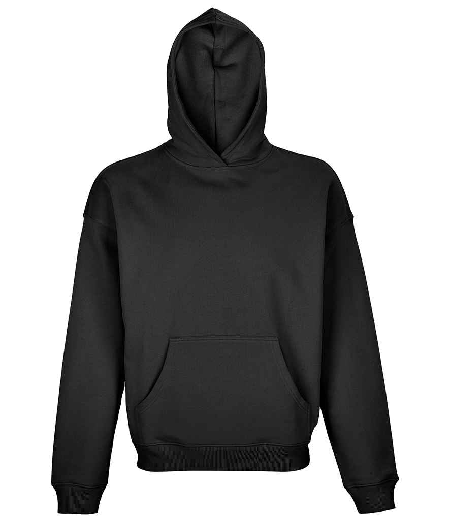 SOLS 03813 Connor Oversized Hoodie in Black