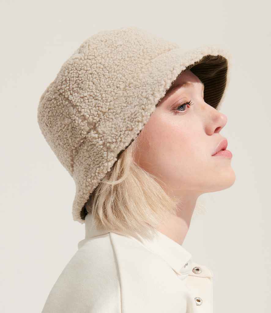 SOLS 03998 SOL'S Unisex 2-in-1 Reversible Sherpa and Velvet Bucket Hat
