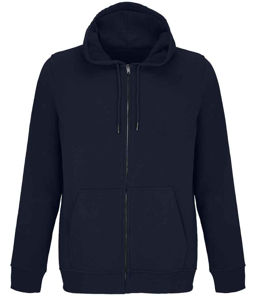 SOLS 04237 Calipso Full Zip Hoodie in French Navy