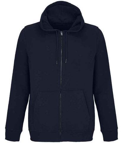 SOLS 04237 Calipso Full Zip Hoodie in French Navy