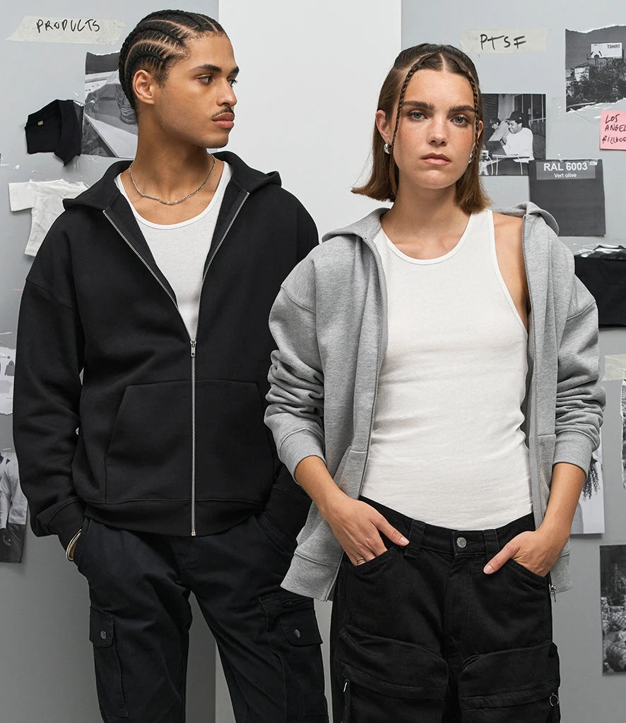 SOLS 04818 Jelo Zipped Hoodie in Black