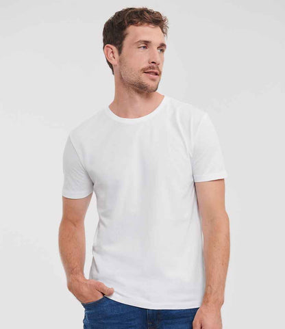Russell Athletic 108M Pure Organic T-Shirt in White