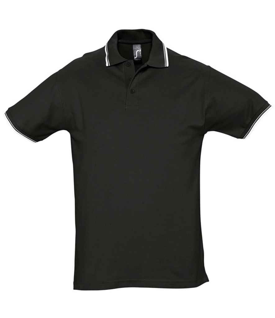 SOLS 11365 SOL'S Practice Tipped Cotton Piqué Polo Shirt