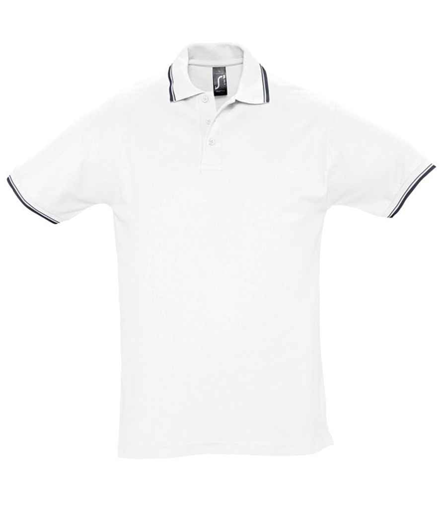 SOLS 11365 SOL'S Practice Tipped Cotton Piqué Polo Shirt