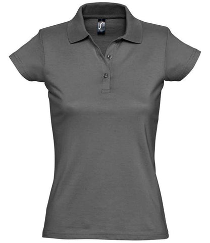 SOLS 11376 SOL'S Ladies Prescott Cotton Jersey Polo Shirt