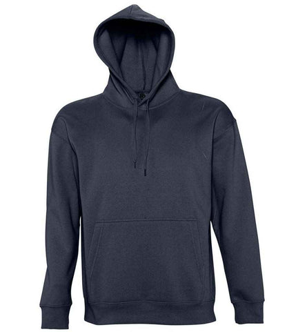 SOLS 13251 Slam Hooded Sweatshirt in Navy