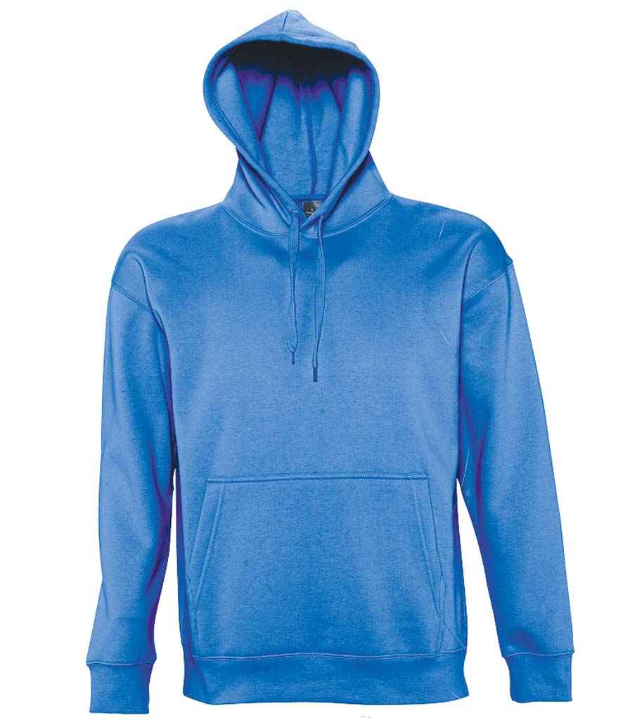 SOLS 13251 Slam Hooded Sweatshirt in Royal Blue