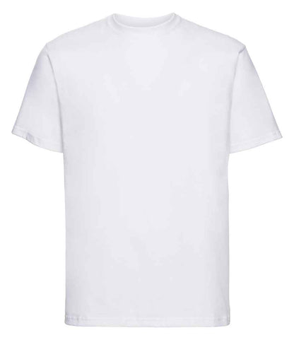 Russell Athletic 180M Classic Ringspun T-Shirt in White