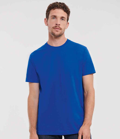 Russell Athletic 215M Authentic Heavyweight T-Shirt in Bright Royal