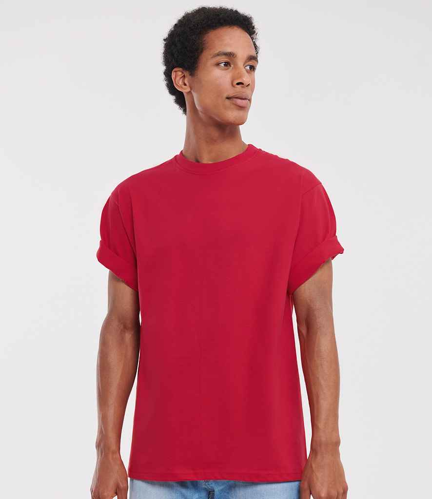 Russell Athletic 215M Authentic Heavyweight T-Shirt in Classic Red