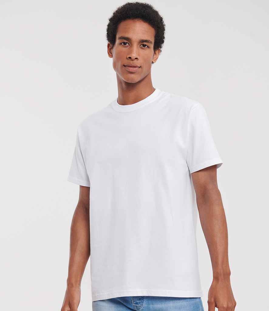 Russell Athletic 215M Authentic Heavyweight T-Shirt in White