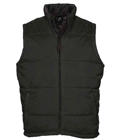 SOLS 44002 SOL'S Unisex Warm Bodywarmer in Black