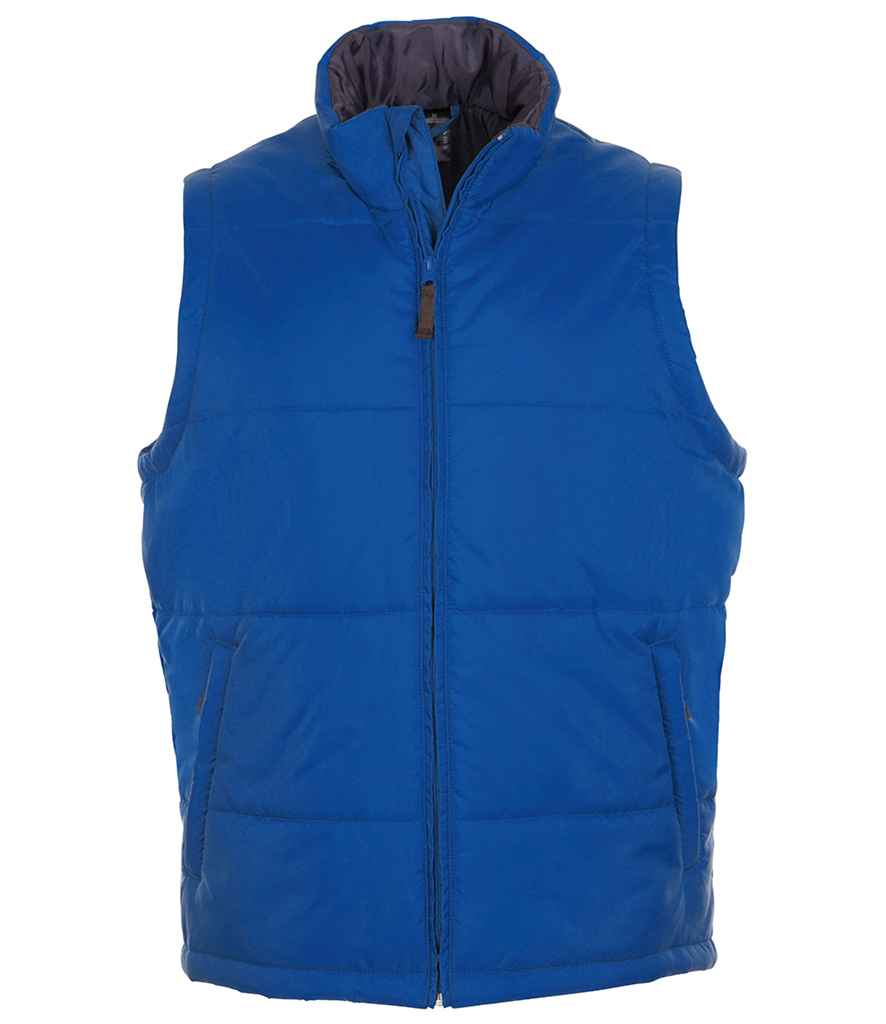 SOLS 44002 SOL'S Unisex Warm Bodywarmer in Royal Blue