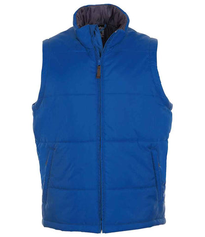 SOLS 44002 SOL'S Unisex Warm Bodywarmer in Royal Blue