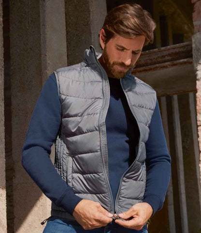 Russell Athletic 441M Russell Athletic Nano Padded Bodywarmer in Iron